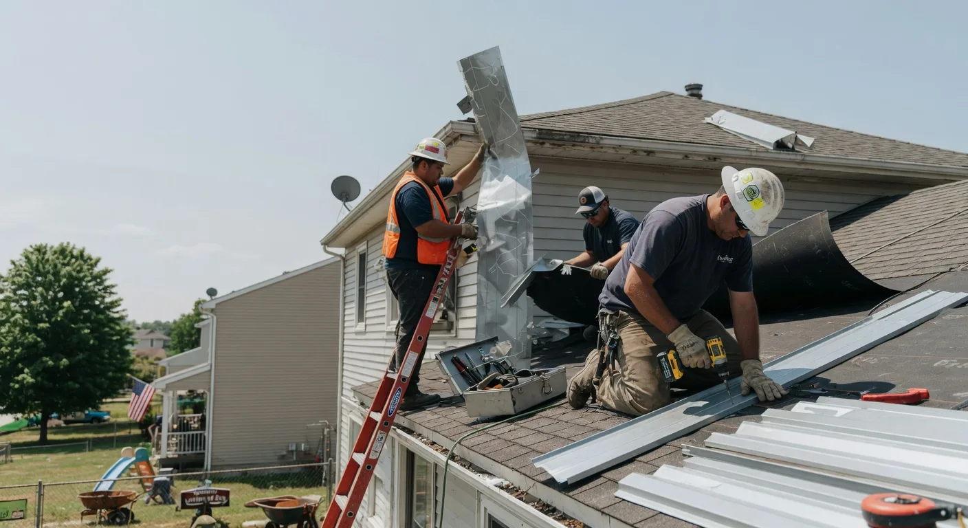 Metal Roof Repair in Bellwood, PA